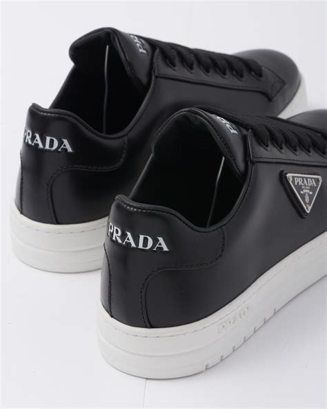 prada schuhe herren leder sneaker|farfetch Prada sneakers.